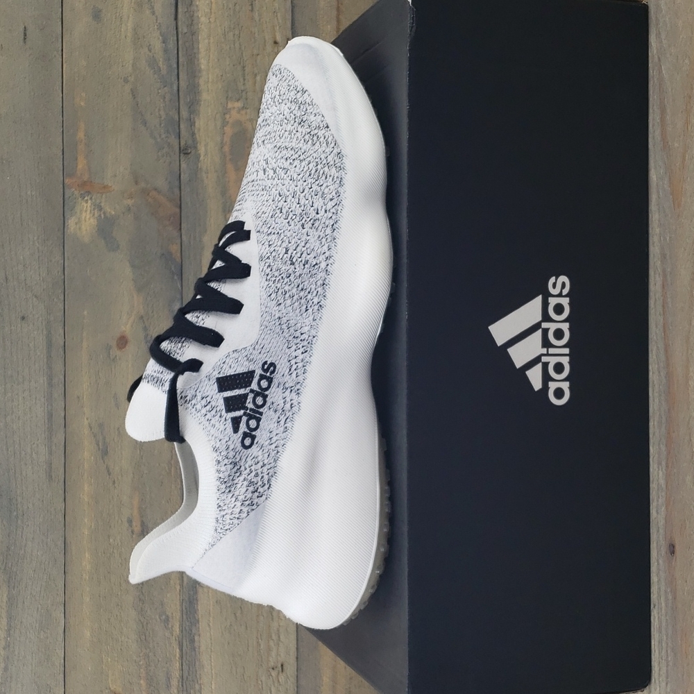 adidas Futurenatural Women's Seamless Running Shoes Black White - Picture 1 of 10